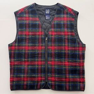 Vintage GAP Plaid Vest